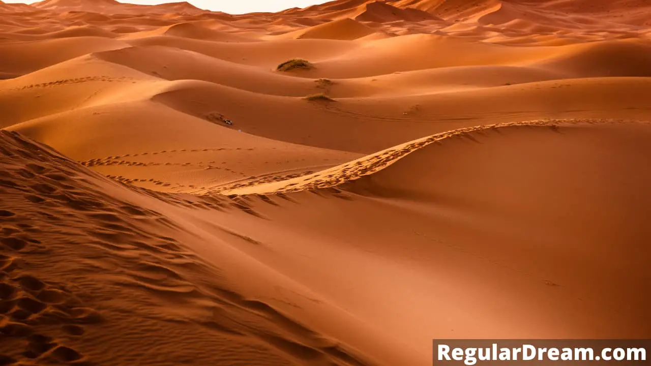 What does dream about desert means? Does it has a special significance?