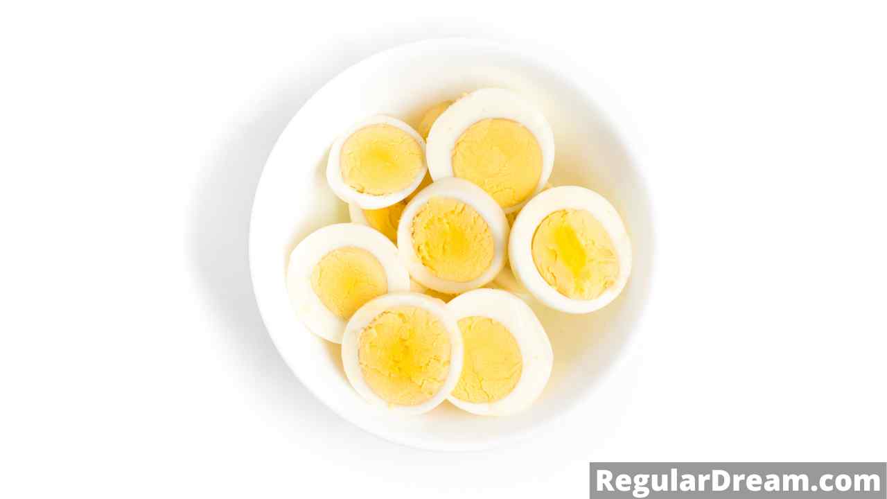 This image shows the meaning of dream about boiled eggs. If you recently saw boiled eggs in dreams, this will help you interpret it.