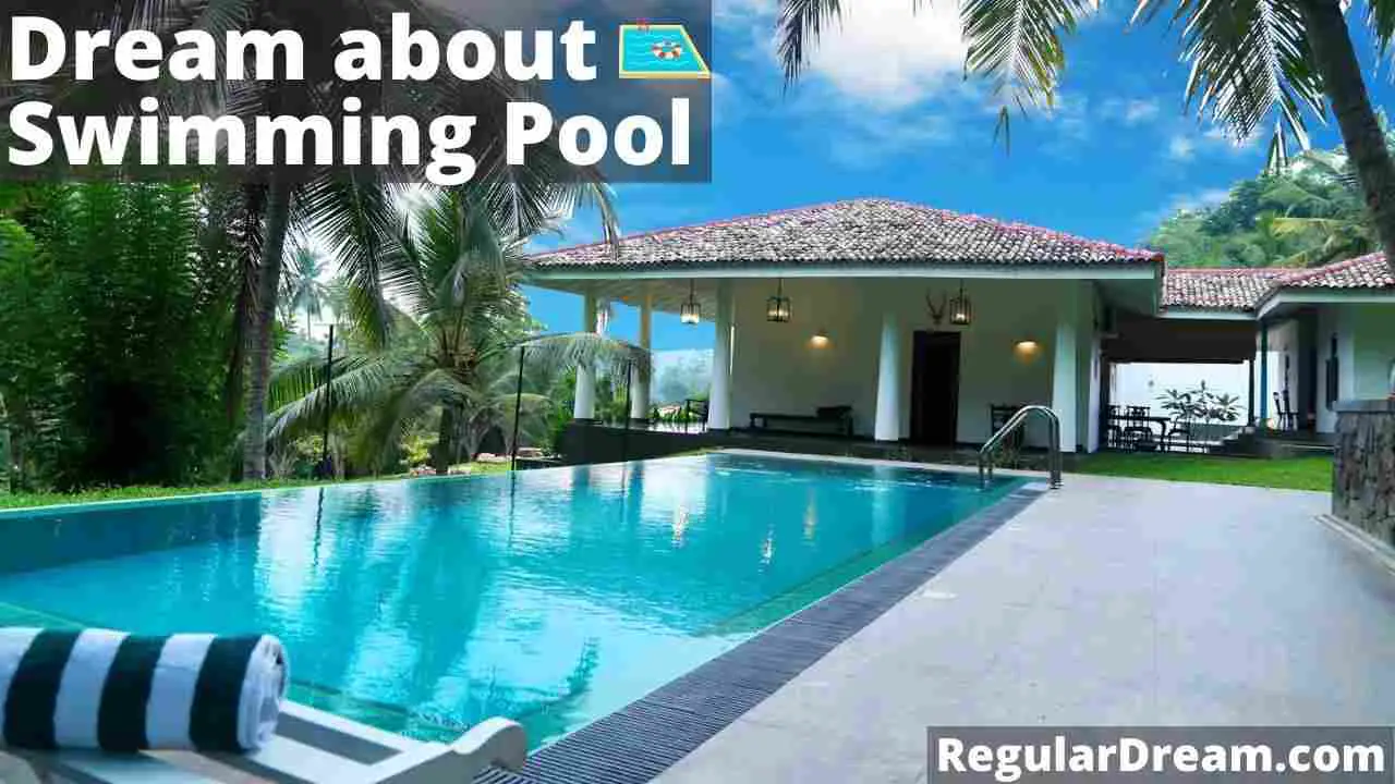 It shows the meaning of the dream about Swimming Pool. If you recently saw Swimming Pool in dreams, this will help you interpret it.